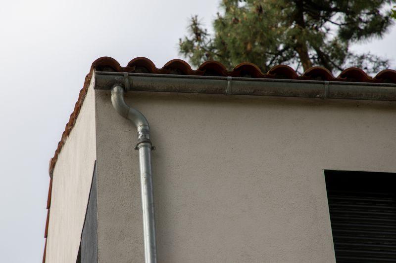 Galvanized Gutter Installation detail